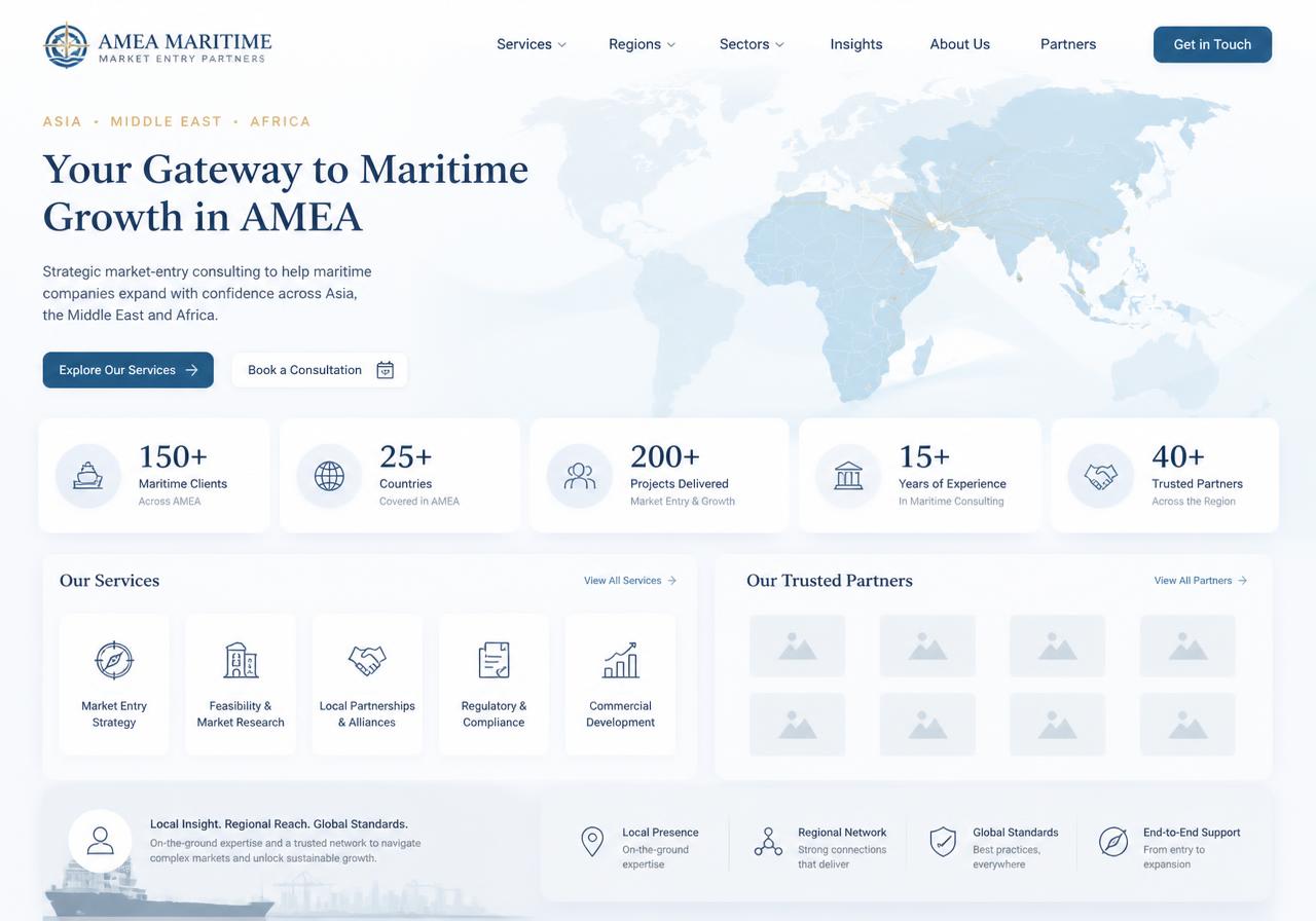 AMEA Regional Partnership product dashboard